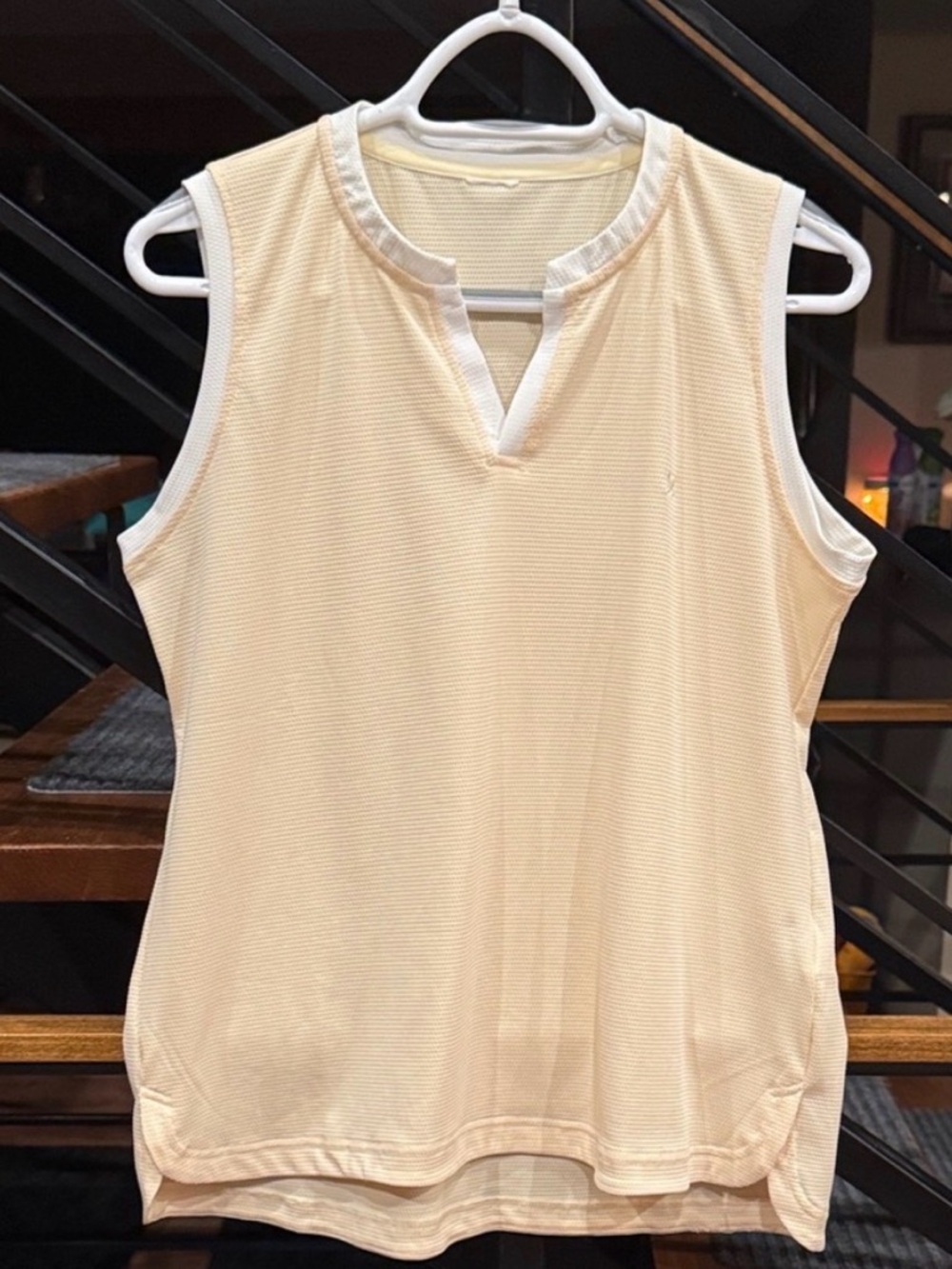 Women’s sleeveless Tennis Golf Prep Top pickleball active athletic mock neck